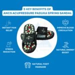 ANCS Acupressure Paduka Spring Sandal - Key Benefits