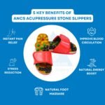 ANCS Acupressure Stone Slippers - Key Benefits