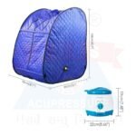 ANCS Portable Spa Sauna Steam Bath - size