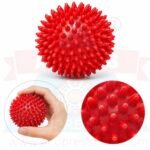 ancs-therapists-pack-of-2-spiky-massage-balls-hard-soft-combo-stress-reflexology-porcupine-sensory-ball-set