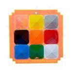 ANCS Pyramid Square Plate Navagraha Set – Big - Main