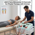 ANCS Tens Stimulator 6 Channels For Physio Therapy with timmer - Image 2