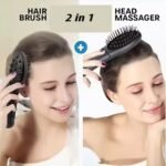 Hair Brush Comb Vibrating Massager - 3