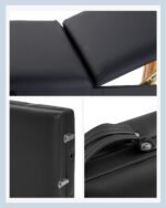 ANCS 3 fold Ayurved, Spa & Panchkarma Massage Bed Wooden Width-70cm - Image 6