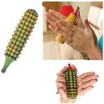 ANCS Acupressure Wooden Roller for Foot Massager, Acupressure Manual Magnetic Stress Mat Combo Kit - Image 6