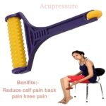 ANCS Acupressure Wooden Roller for Foot Massager, Acupressure Manual Magnetic Stress Mat Combo Kit - Image 3