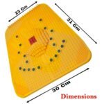 ANCS Acupressure Wooden Roller for Foot Massager, Acupressure Manual Magnetic Stress Mat Combo Kit - Image 5