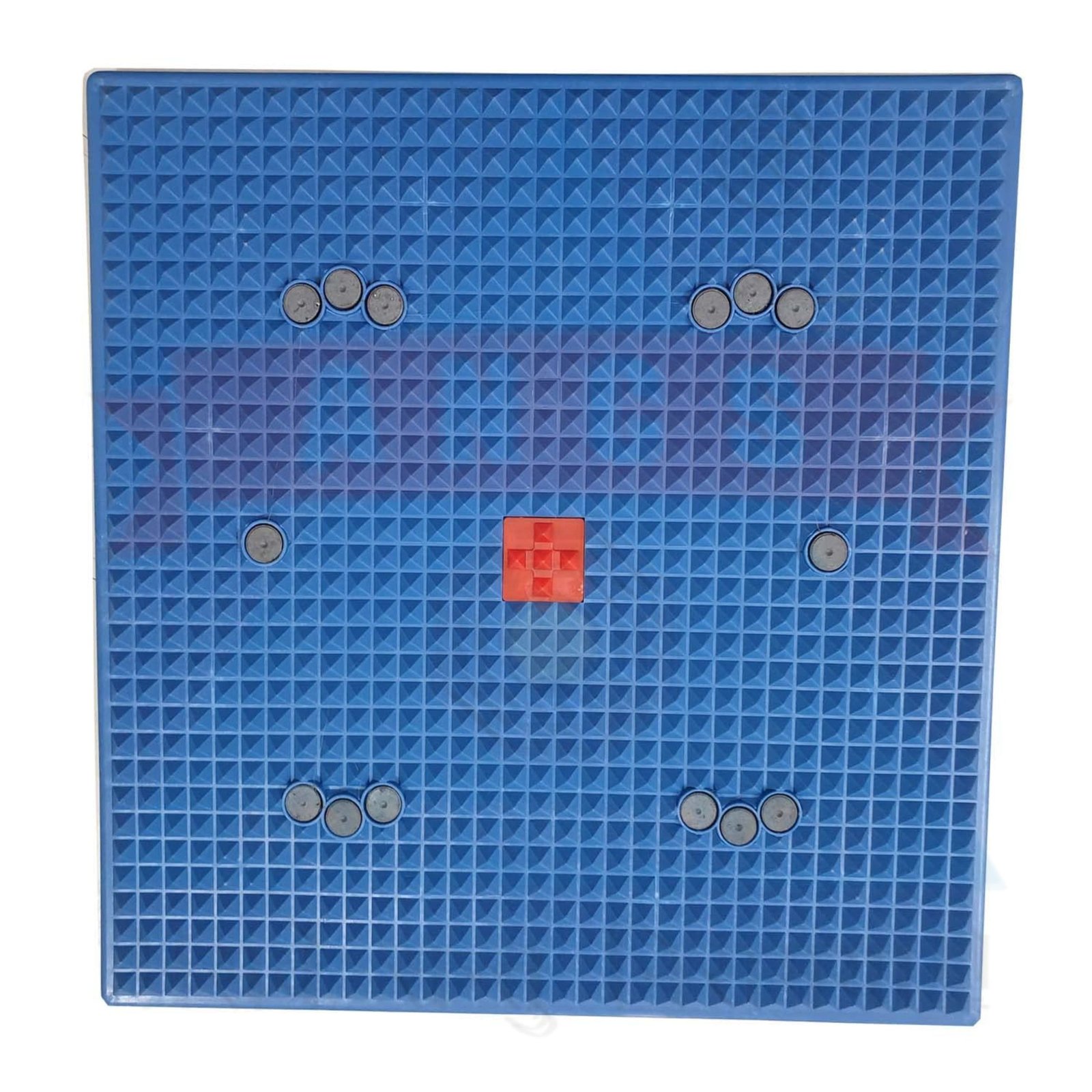 Physio Prime Acupressure Magnetic Power Foot Mat Deluxe 12inch x 12 inch (Walking ...