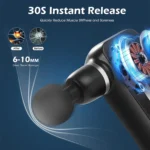 ANCS Physio Massage Gun 32 Power Speed Levels, Deep Tissue Muscle Massager for Pain Relief, Handled massager - Image 4