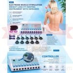 ANCS TM-502  TENS Electro stimulation EMS Russian Wave Weight Loss Muscle stimulator Machine-10 Channels body shapper - Image 3