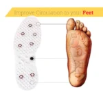 ANCS Acupressure Magnetic Shoe Sole | Reflexology Insoles for Men & Women | Supports Posture, Height Growth & Weight Management | Acupressure Magnetic Therapy Foot Massage Insole - Image 4