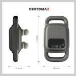 4D Massager Gun Strong Power | Deep Tissue Percussion Body Massager with Multiple Massage Heads | Adjustable Speed 1800–3200 RPM | Rechargeable Muscle Pain Relief Gun for Full Body - Image 4