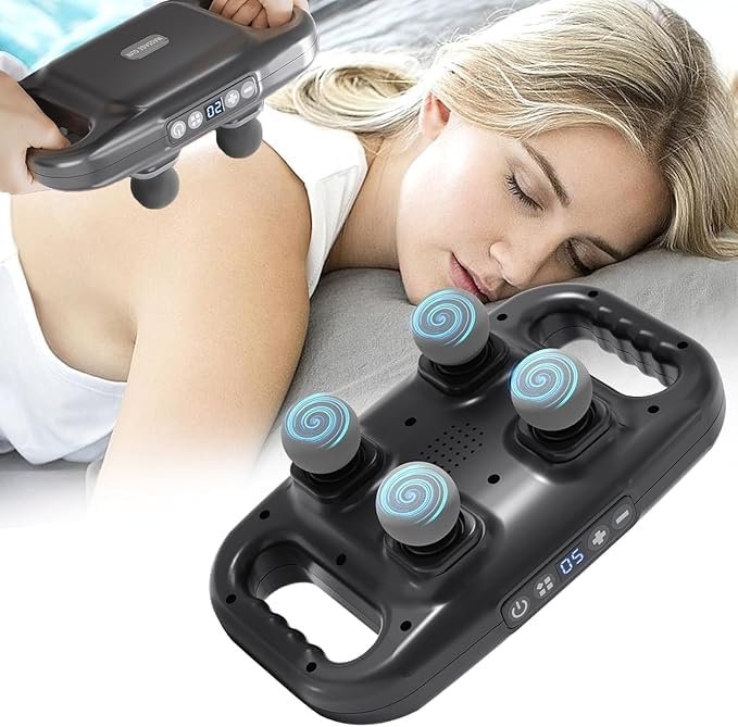 Physio Prime 4D Massager Power 4 Way Massager Deep Tissue Percussion