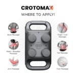 4D Massager Gun Strong Power | Deep Tissue Percussion Body Massager with Multiple Massage Heads | Adjustable Speed 1800–3200 RPM | Rechargeable Muscle Pain Relief Gun for Full Body - Image 8