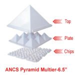 ANCS Pyramid Set for home I Office I Temple I Township I Build Positive Energy Vaastu Size 6.5" (91 Pyramids = 81+9+1)