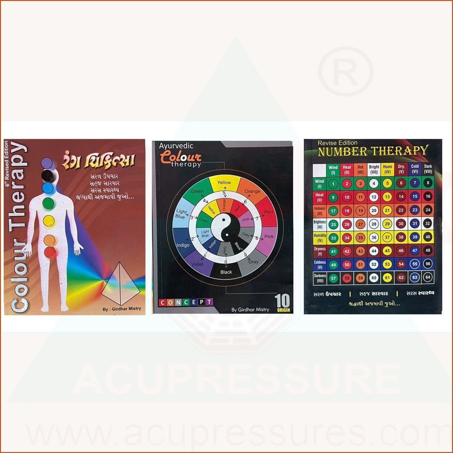 Physio Prime Color Therapy Sujok Rang Chikitsa, Ayurvedic Colour, & Number Therapy...