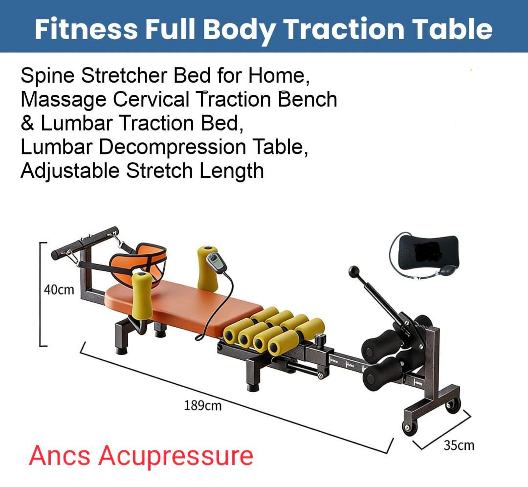 Physio Prime Electric Cervical & Lumbar Spine Traction Decompression Table