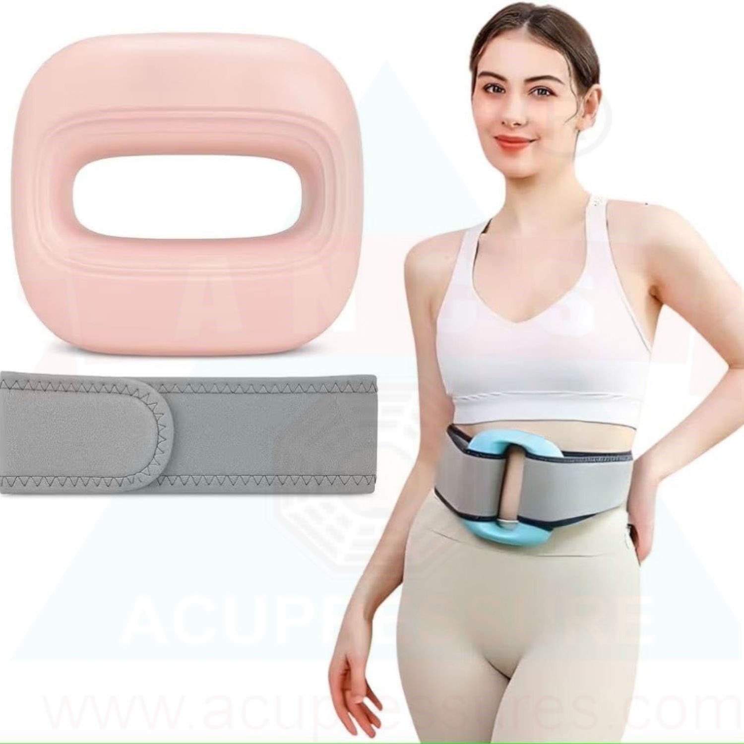 Physio Prime Mini Fascia Massage Ring Fat Remover Rechargeable 8 Speed Modes for 1...