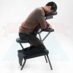 ANCS Hijjama Ch-air Metal Portable Massage Ch-air Tattoo Chair 4 Inch Thick Sponge Height Adjustable Massage Ch-air Light Weight Therapy Ch-air Foldable Spa Face - Image 4