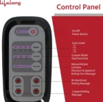 ANCS Foot Massager with Vibration for Pain Relief & Improved Blood Circulation Massager (Black) - Image 3