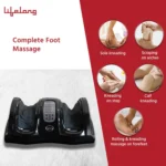 ANCS Foot Massager with Vibration for Pain Relief & Improved Blood Circulation Massager (Black) - Image 4