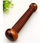 ANCS Acupressure foot roller wooden Wooden Best Black Lenth-28cm - Image 2