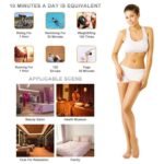 ANCS Heat Sauna Blanket Portable Personal Sauna Far Infrared (FIR) for Relaxation at Home | Sauna Heating Blanket Slimming Anti Aging Hine Infrared Sauna Blanket (2 Zone) - Image 11