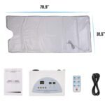 ANCS Heat Sauna Blanket Portable Personal Sauna Far Infrared (FIR) for Relaxation at Home | Sauna Heating Blanket Slimming Anti Aging Hine Infrared Sauna Blanket (2 Zone) - Image 4